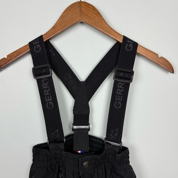 GERRY Performance Black Bib Snow Pants Removable Suspenders Size 7/8 - Picture 3 of 8